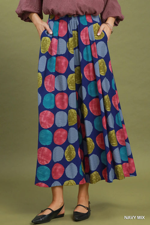 Connect the Dots Pants in Navy Mix