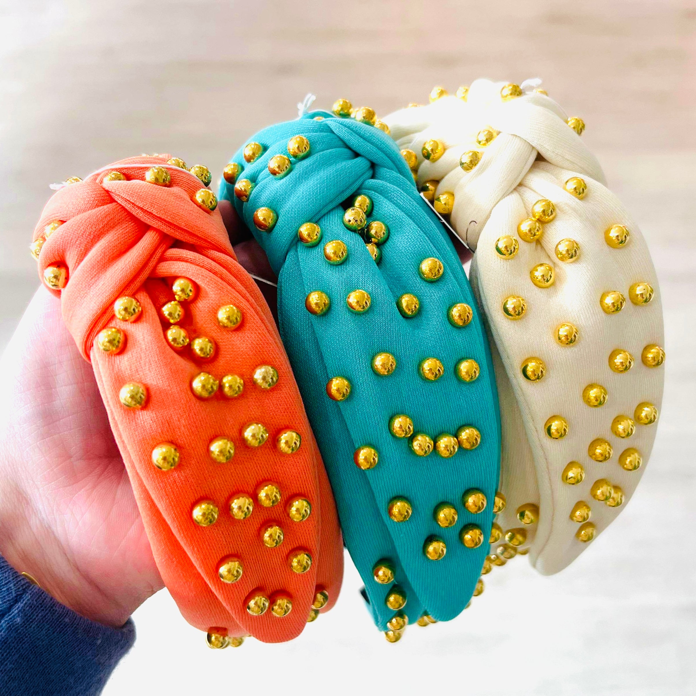 Gold Ball Headband