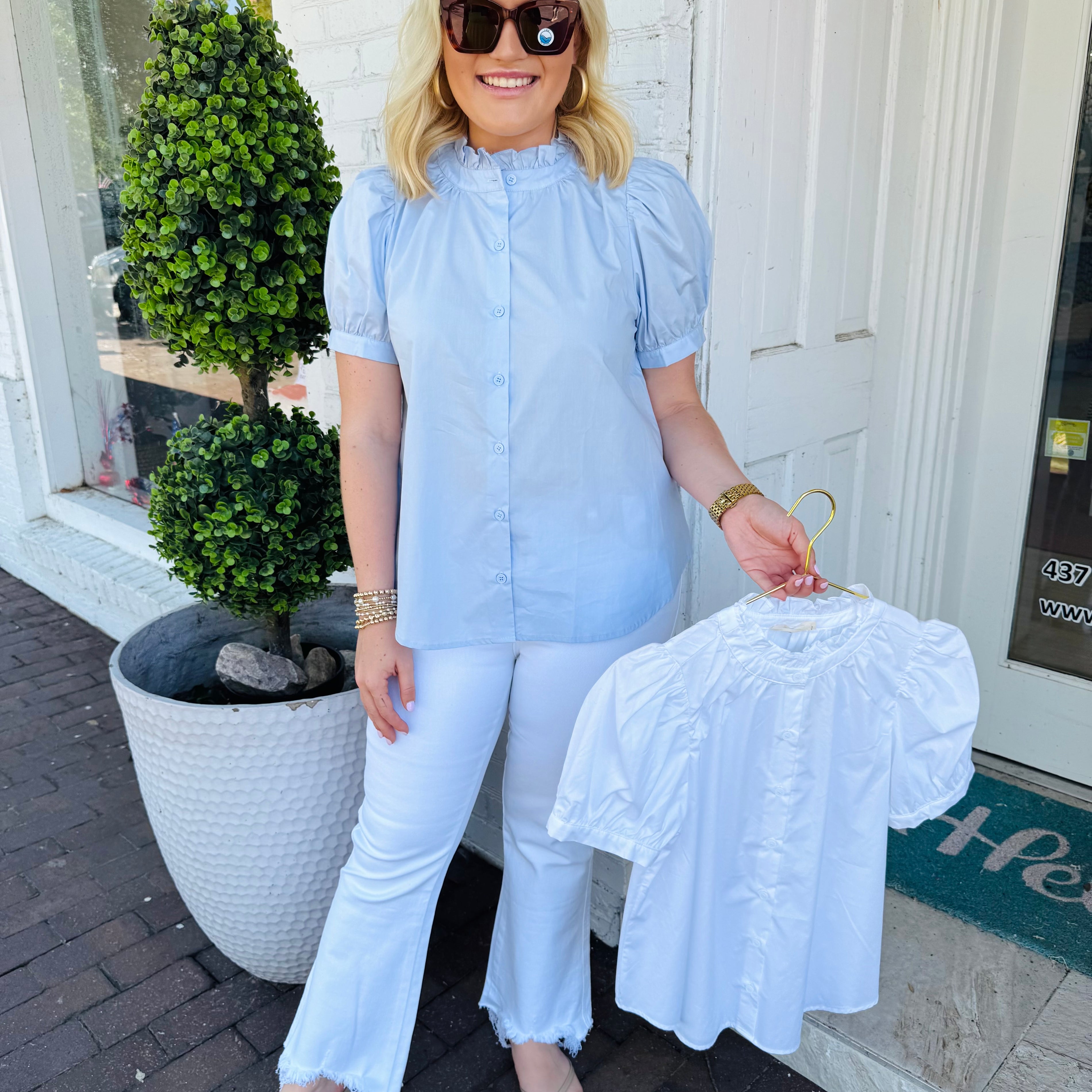 Coastal Prep Top (2 Colors)