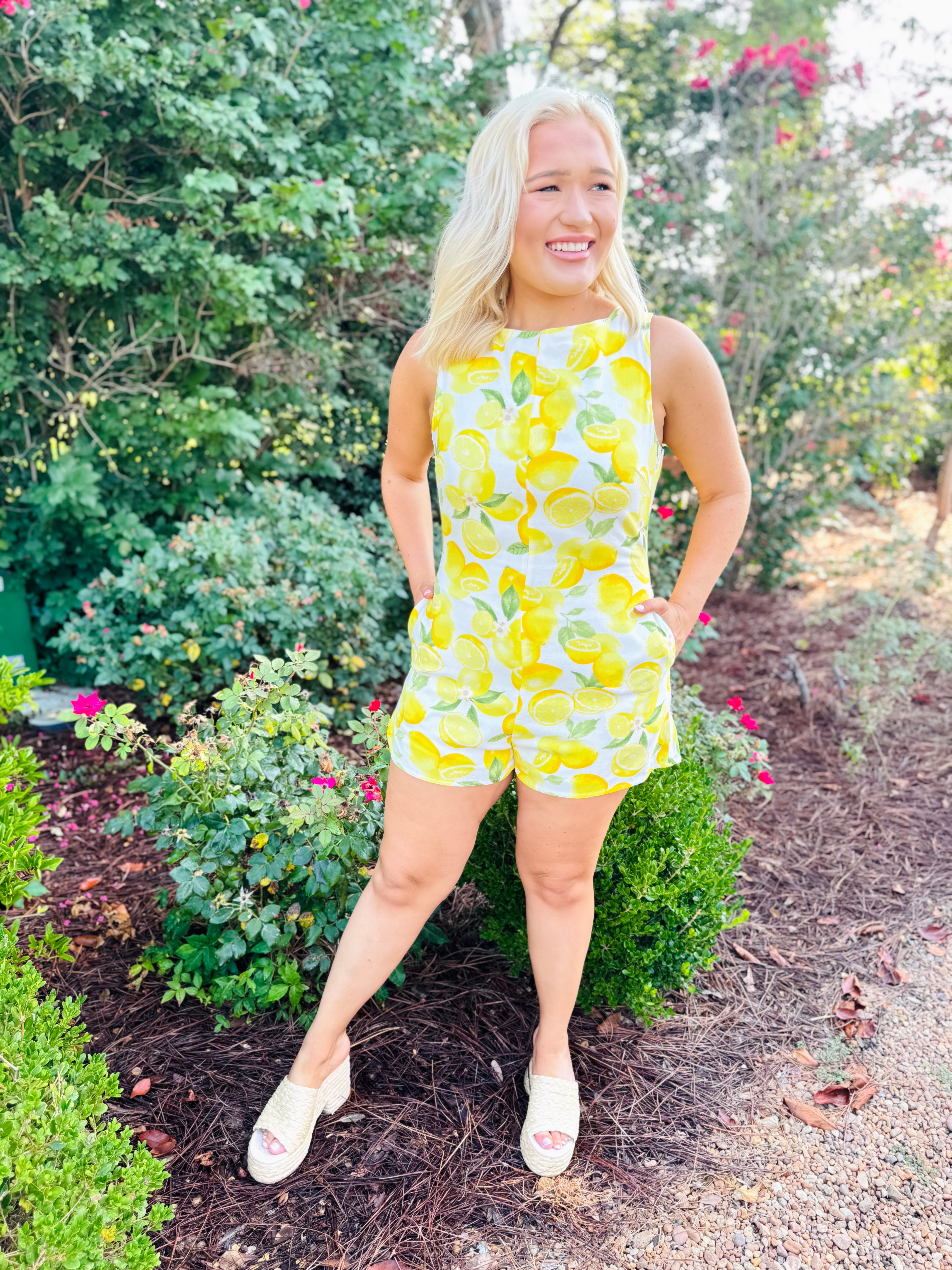 When Life Gives You Lemons Romper
