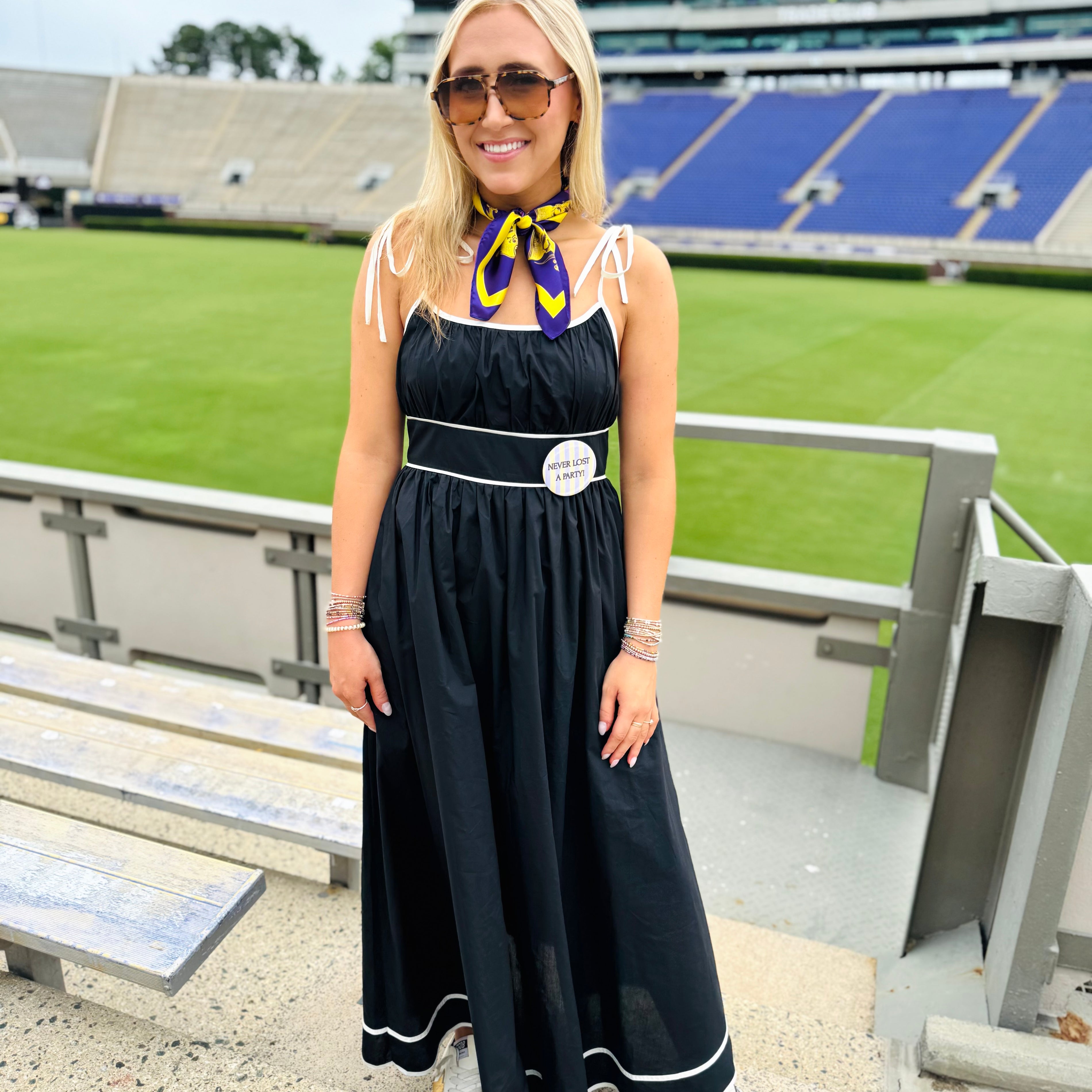 First Down Maxi Dress