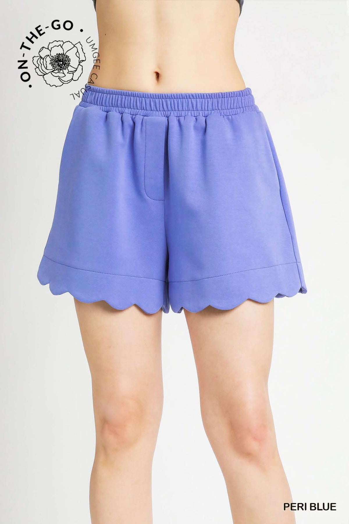 Girl on the Go Shorts in Peri Blue