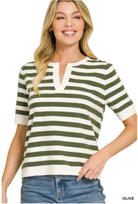 Olive Martini Please Sweater