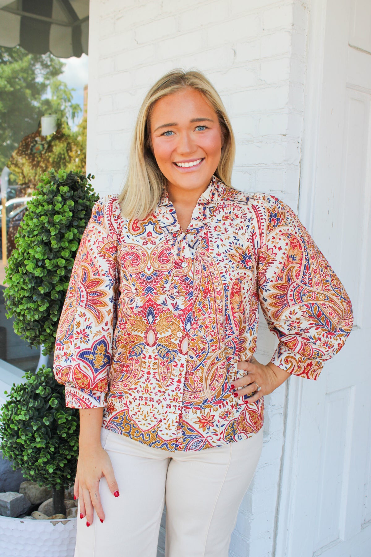 Mix of Emotions Blouse in Multi