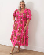 Day Drifter Dress in Siberian Tiger