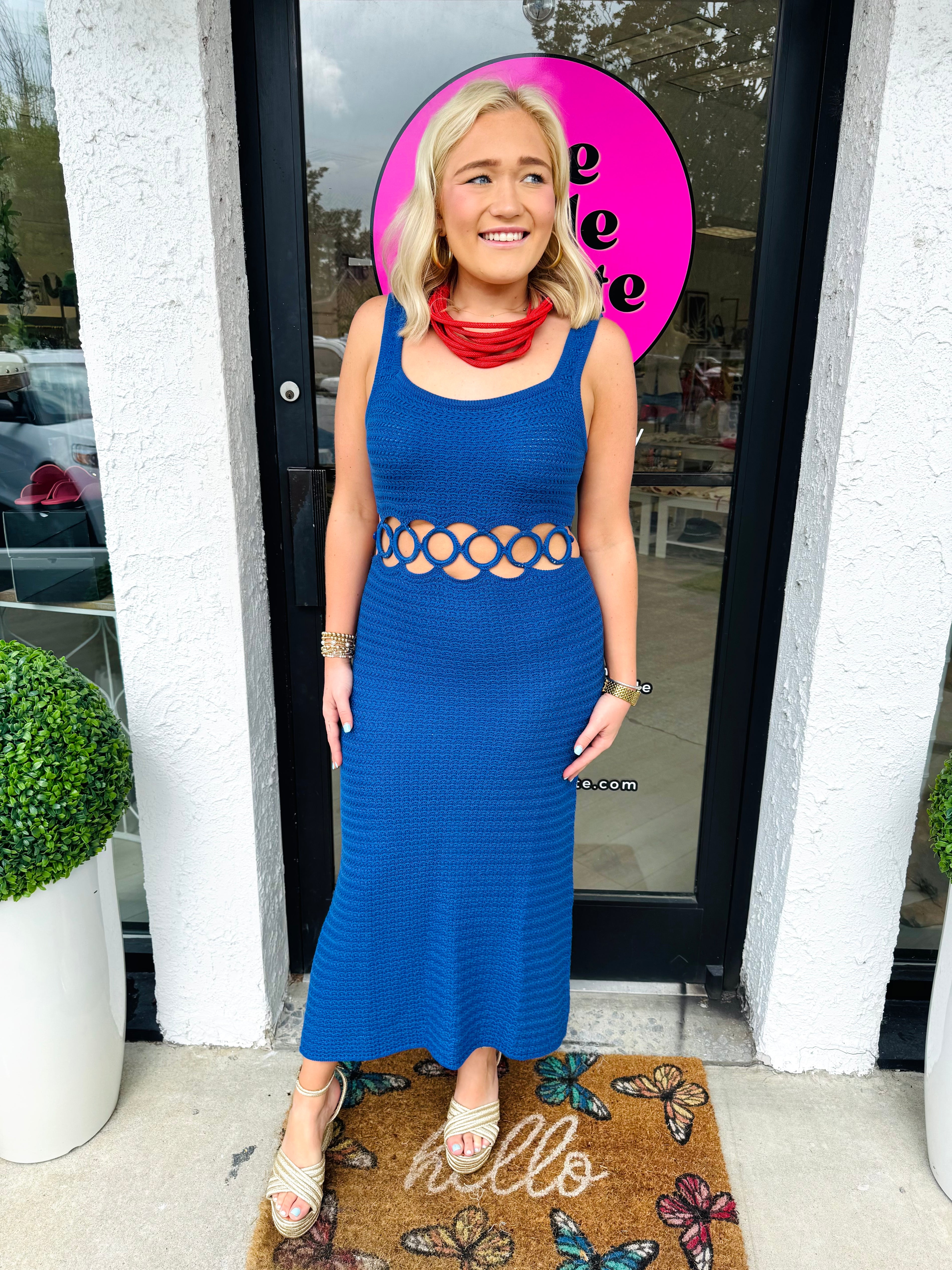Crochet Cabana Dress