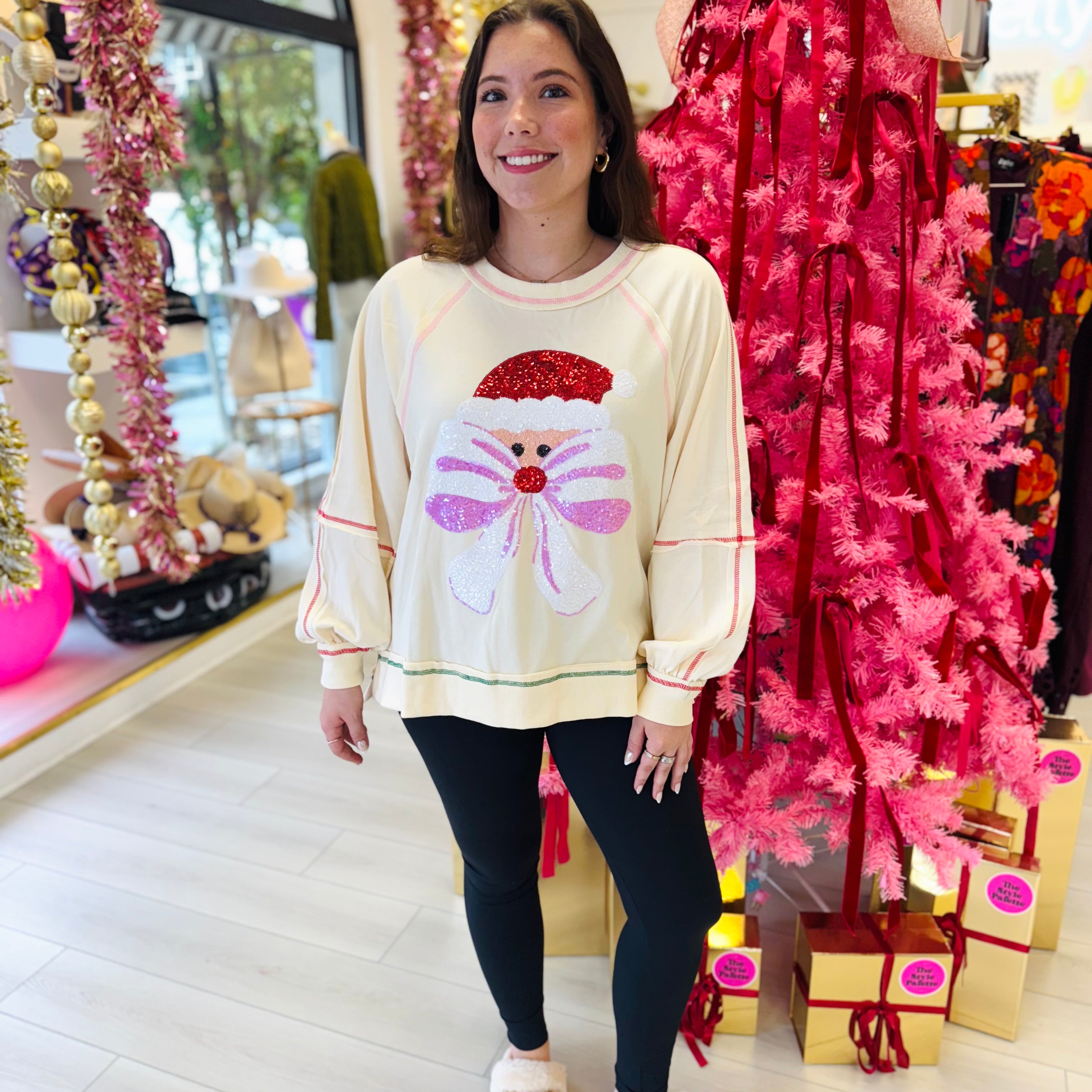 Girly Pop Christmas Crewneck