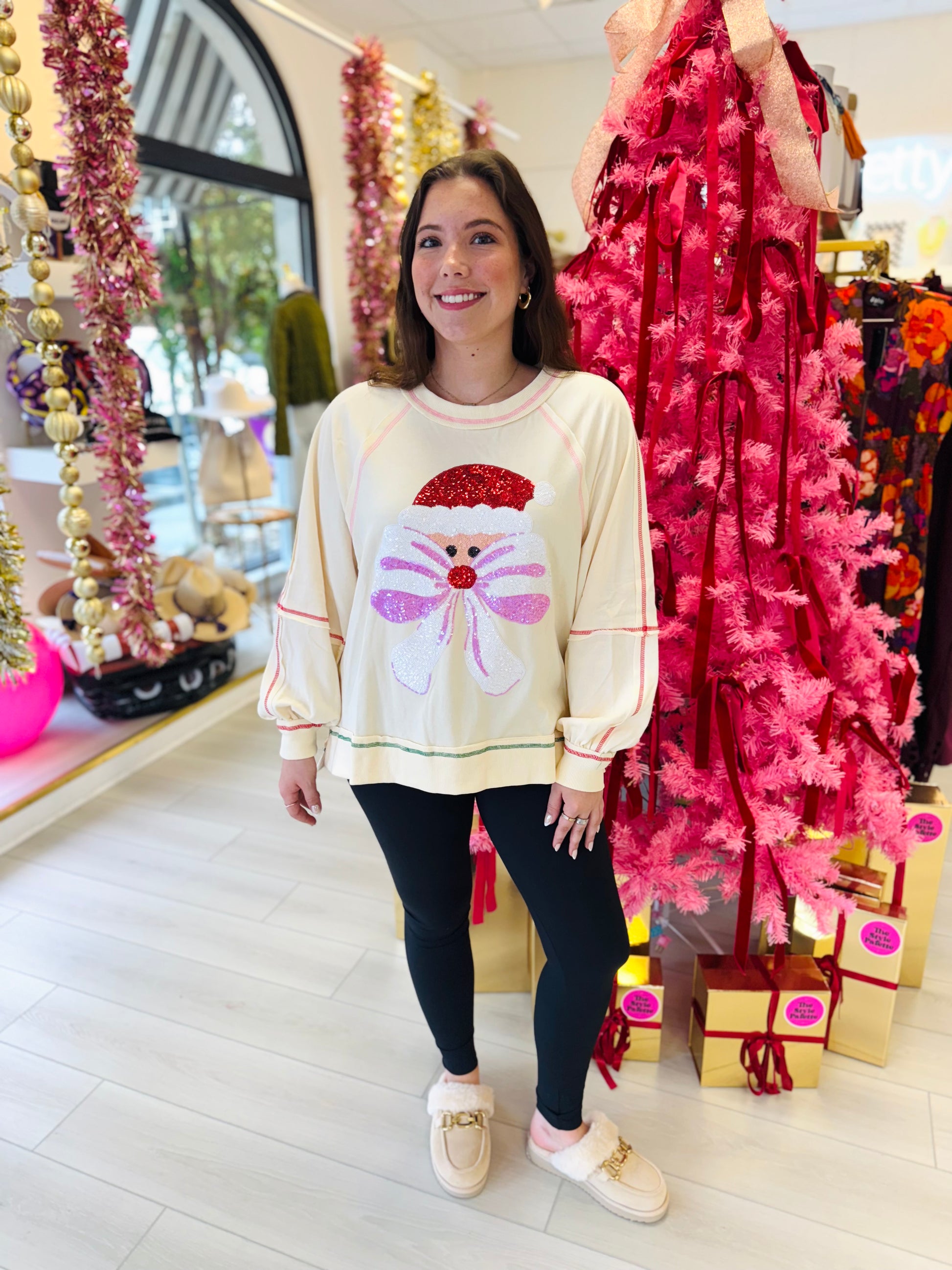 Girly Pop Christmas Crewneck