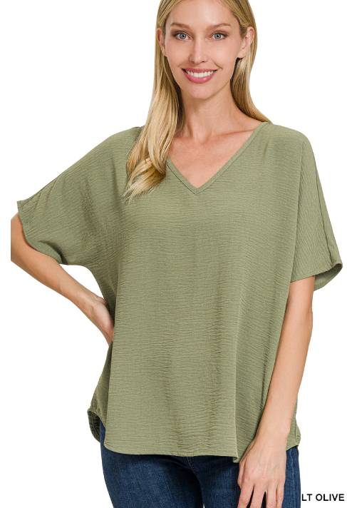 Flowy & Airy Top (7 Colors Available)