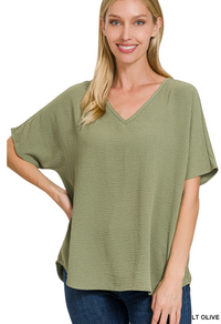 Flowy & Airy Top (7 Colors Available)
