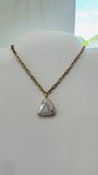 Marble Pendent Necklace/Earring Set