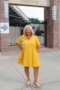 Olivia Dress in Gold