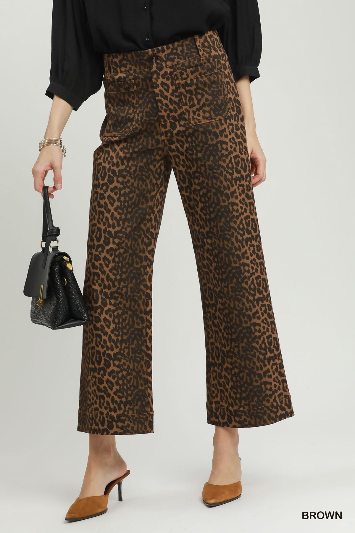 Wild Love Cropped Stretch Pants