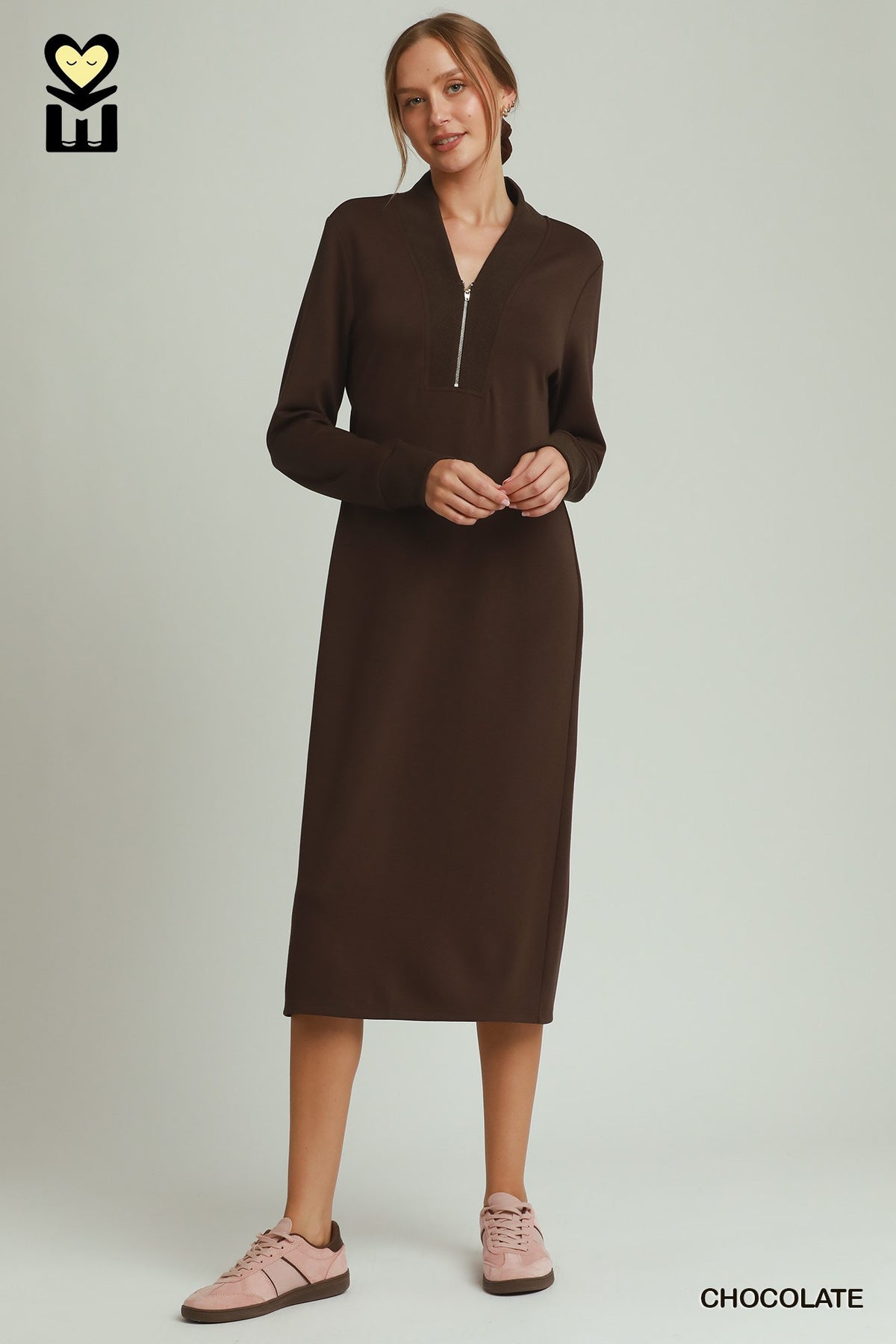 Casual Calling Luxe Knit Midi Dress