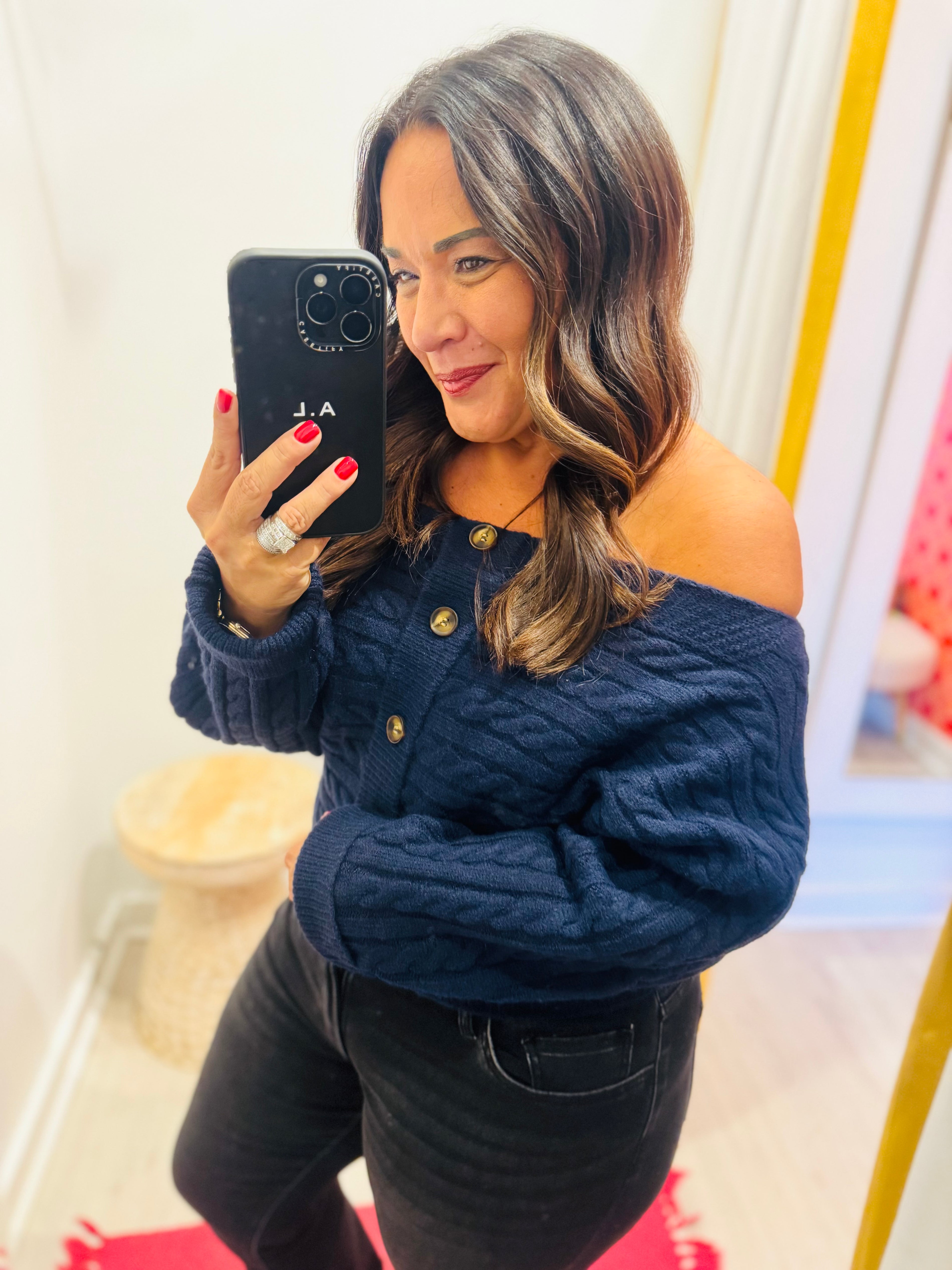 Getting Cozy in Massunetten Sweater