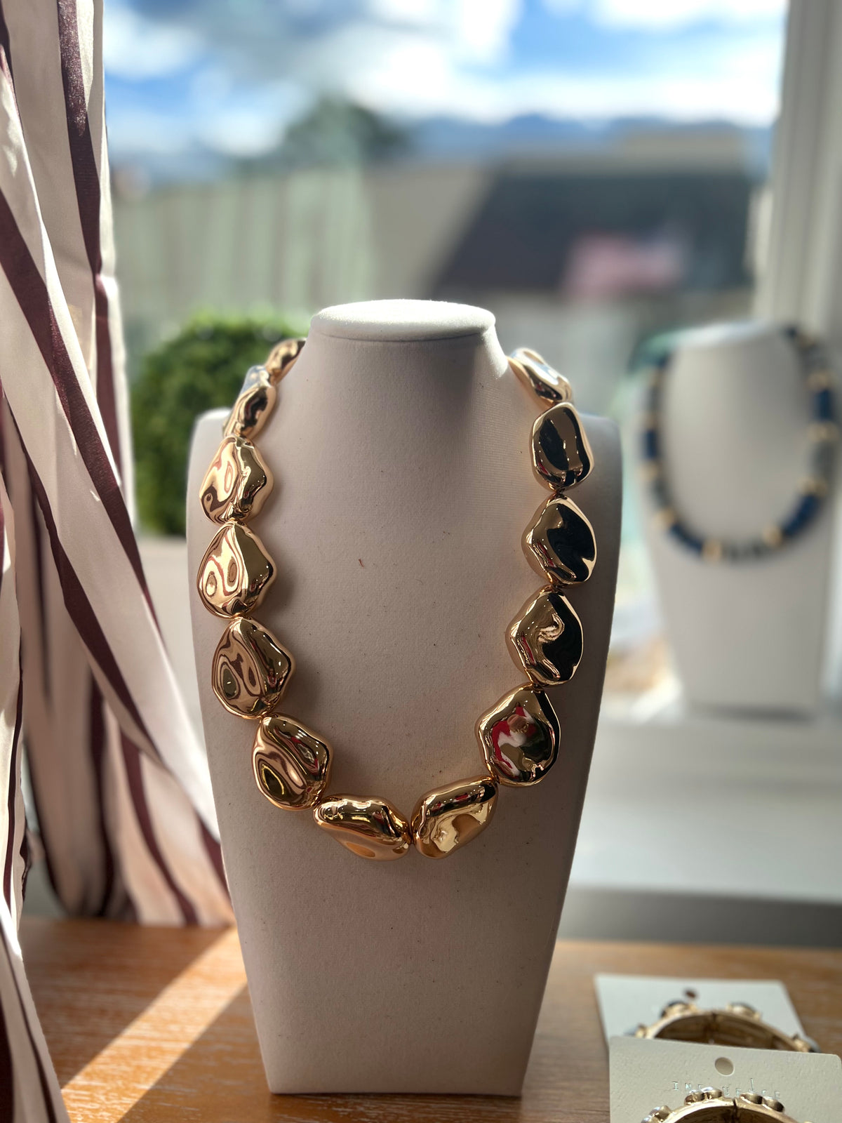 Golden Rocks Necklace