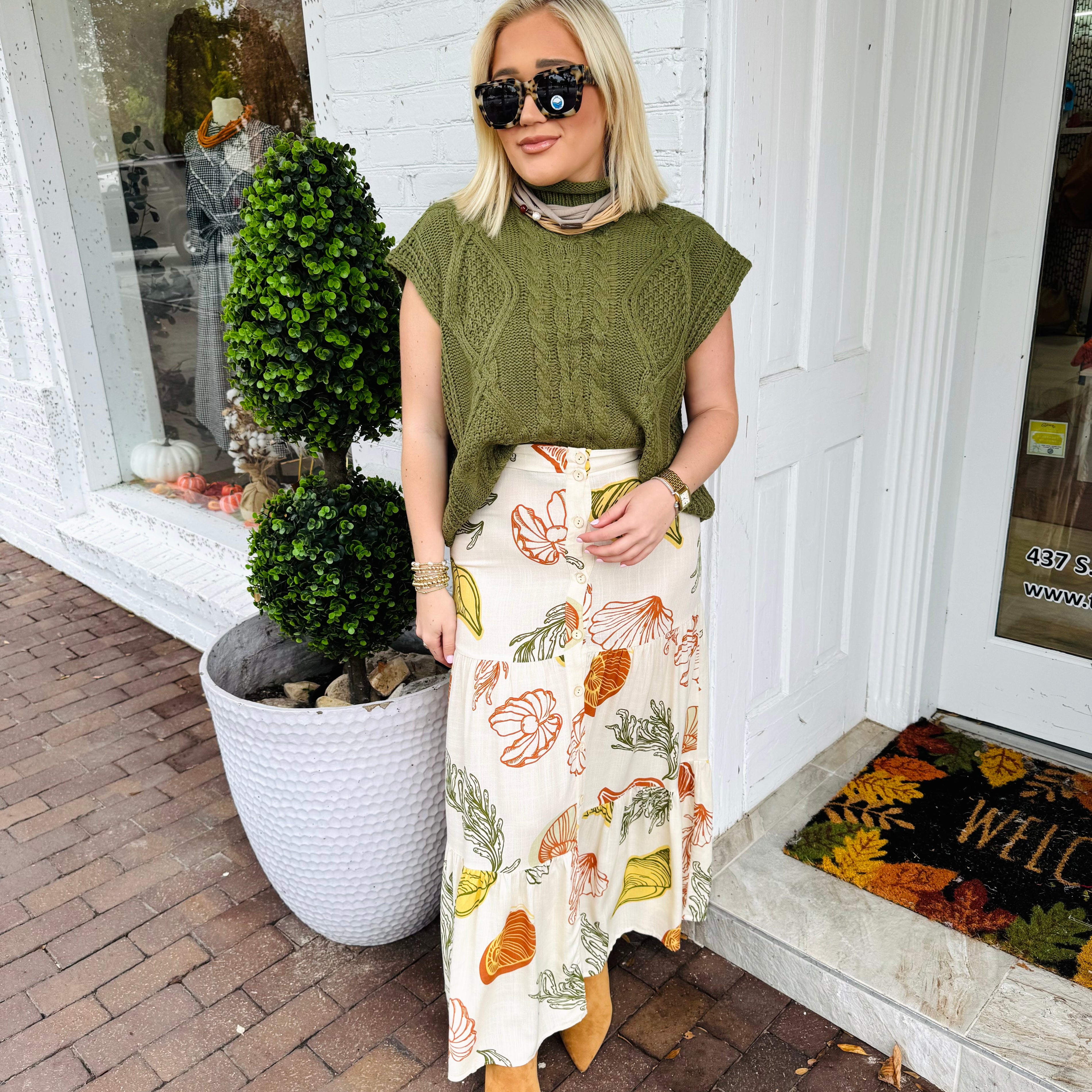 Coast in The Fall Skirt