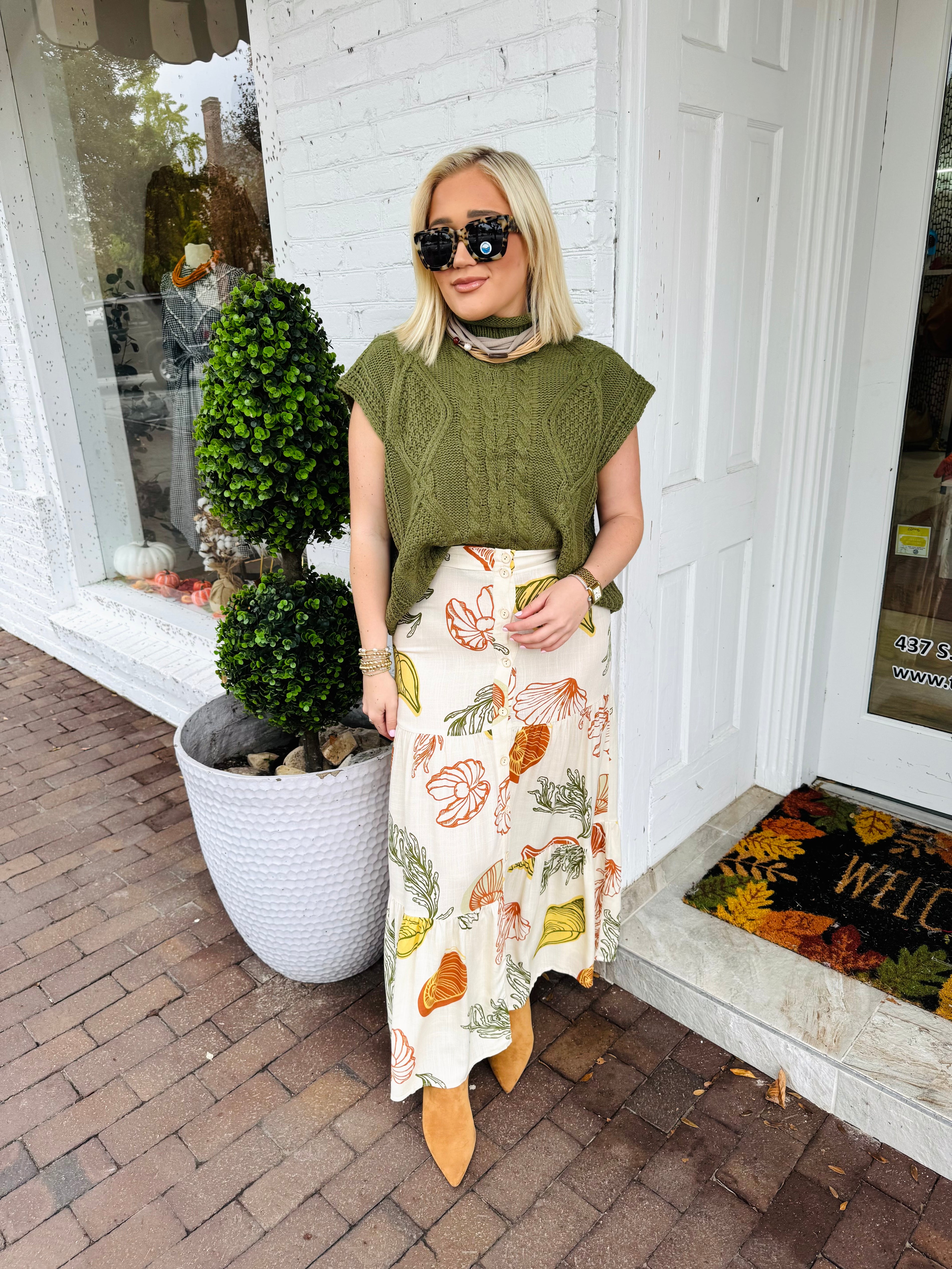 Coast in The Fall Skirt