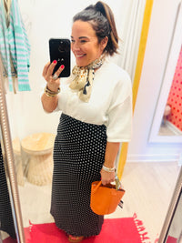 Swiss Dots Skirt