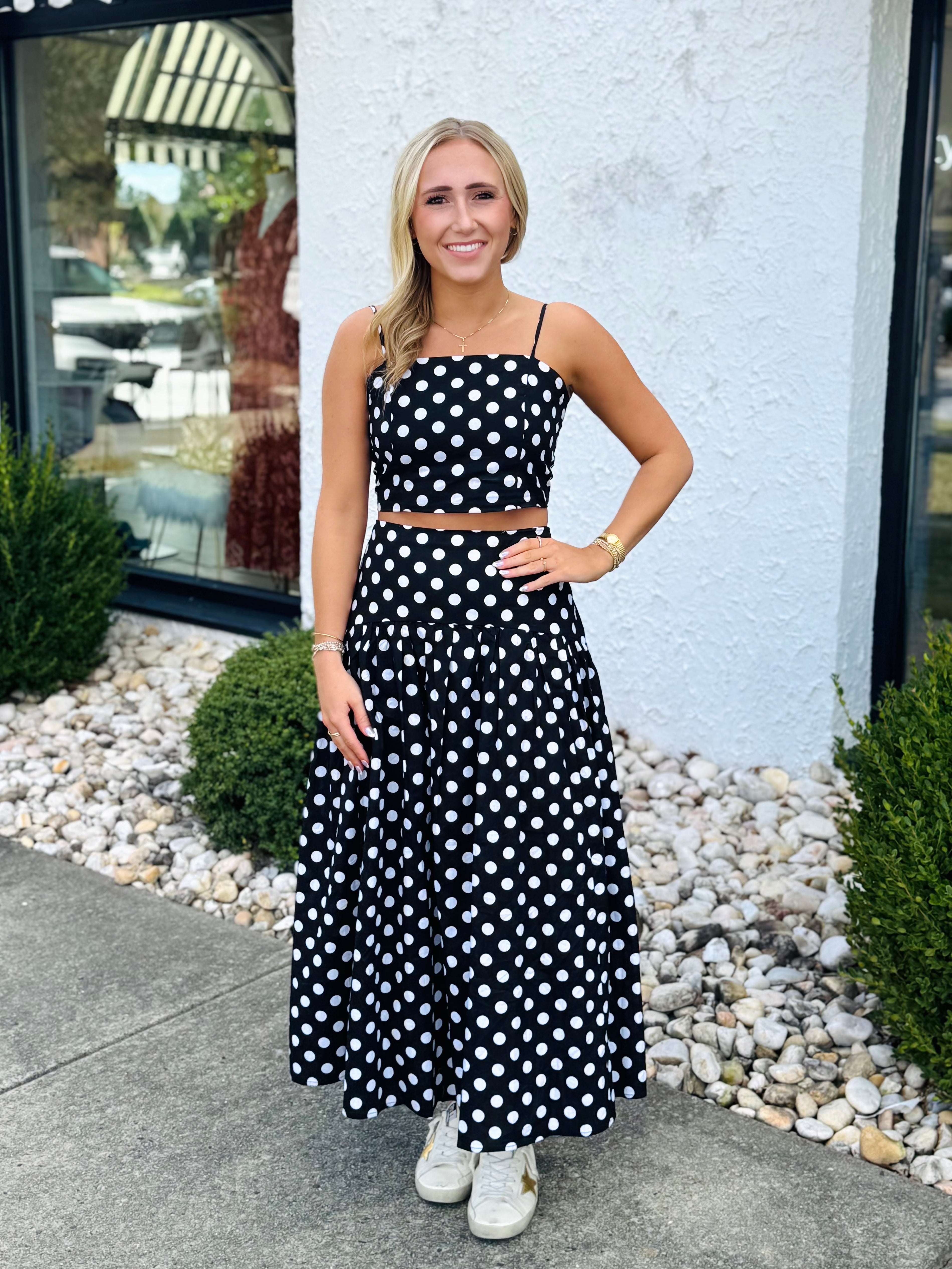Polka Town Two Piece Set