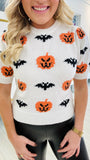 Bats & Pumpkins Sweater