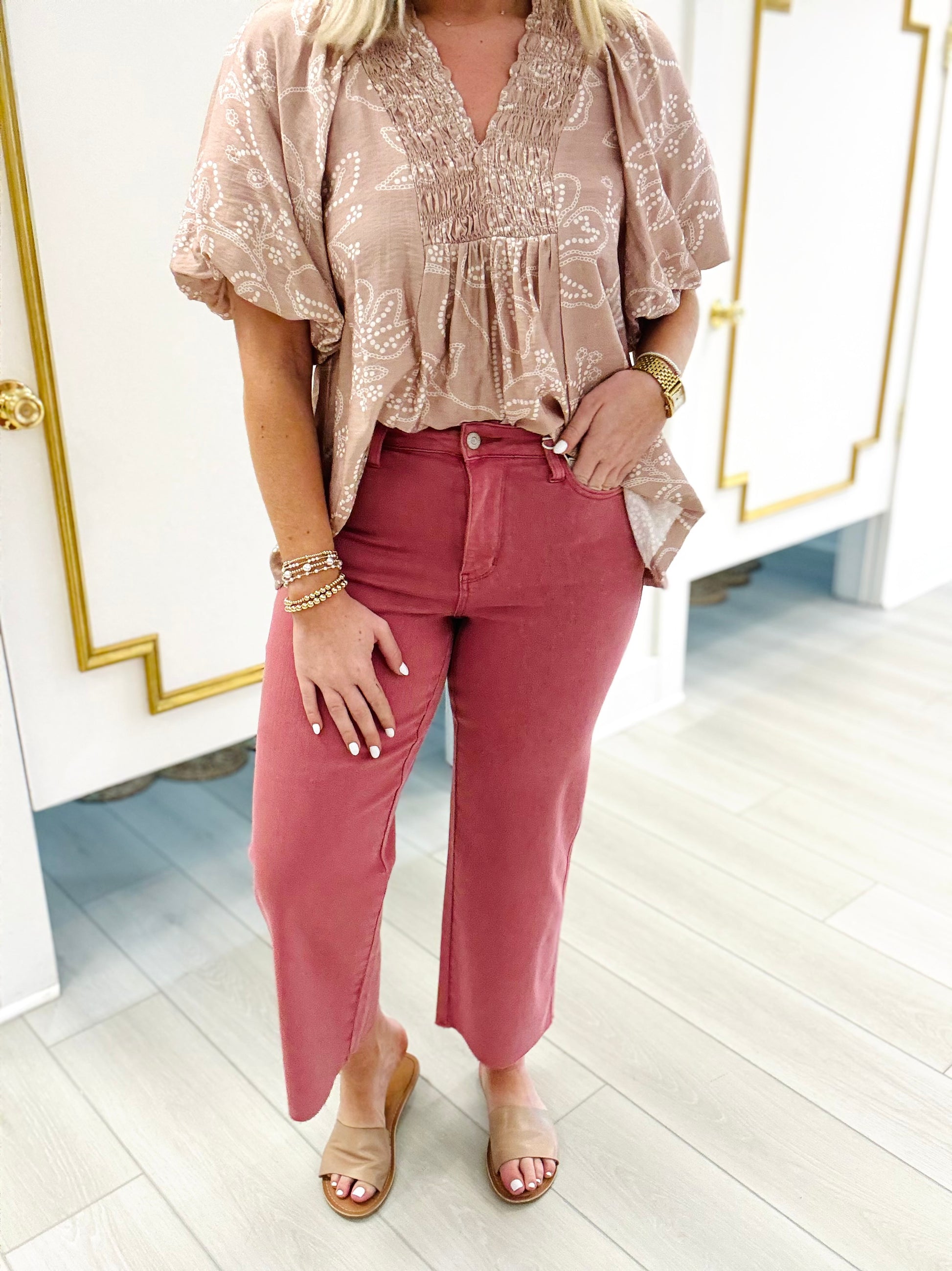 Clara Crop Wide Leg by Judy Blue (3 Colors)