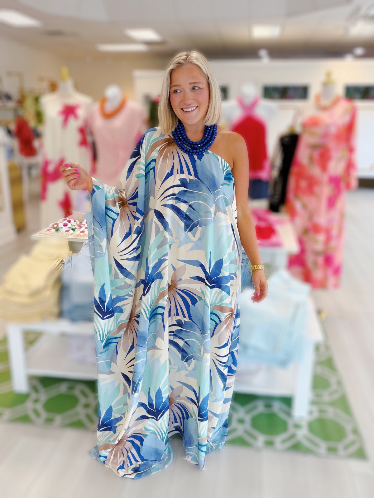 Capri One Shoulder Dress