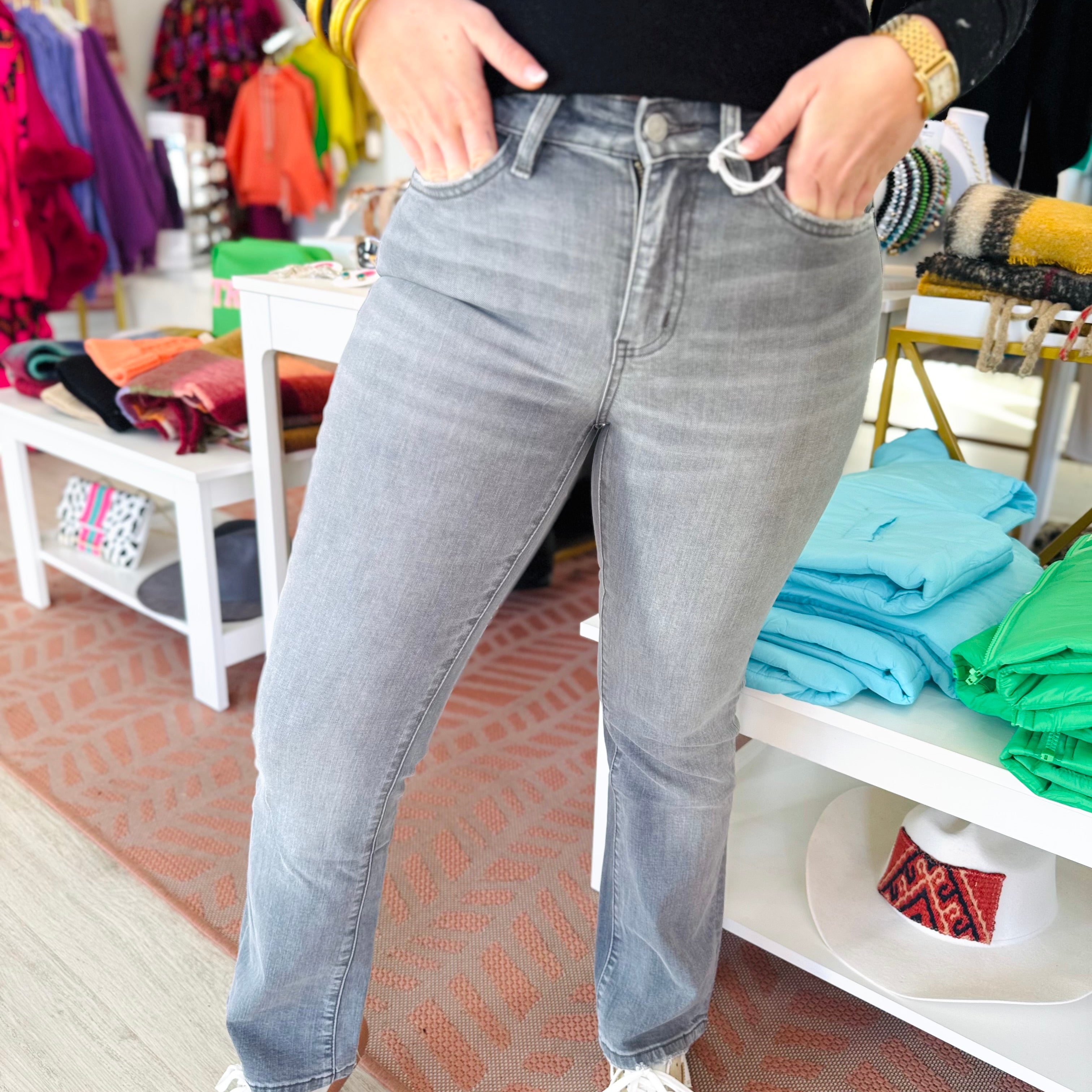 Skylar Grey High Rise Bootcut by Lovervet