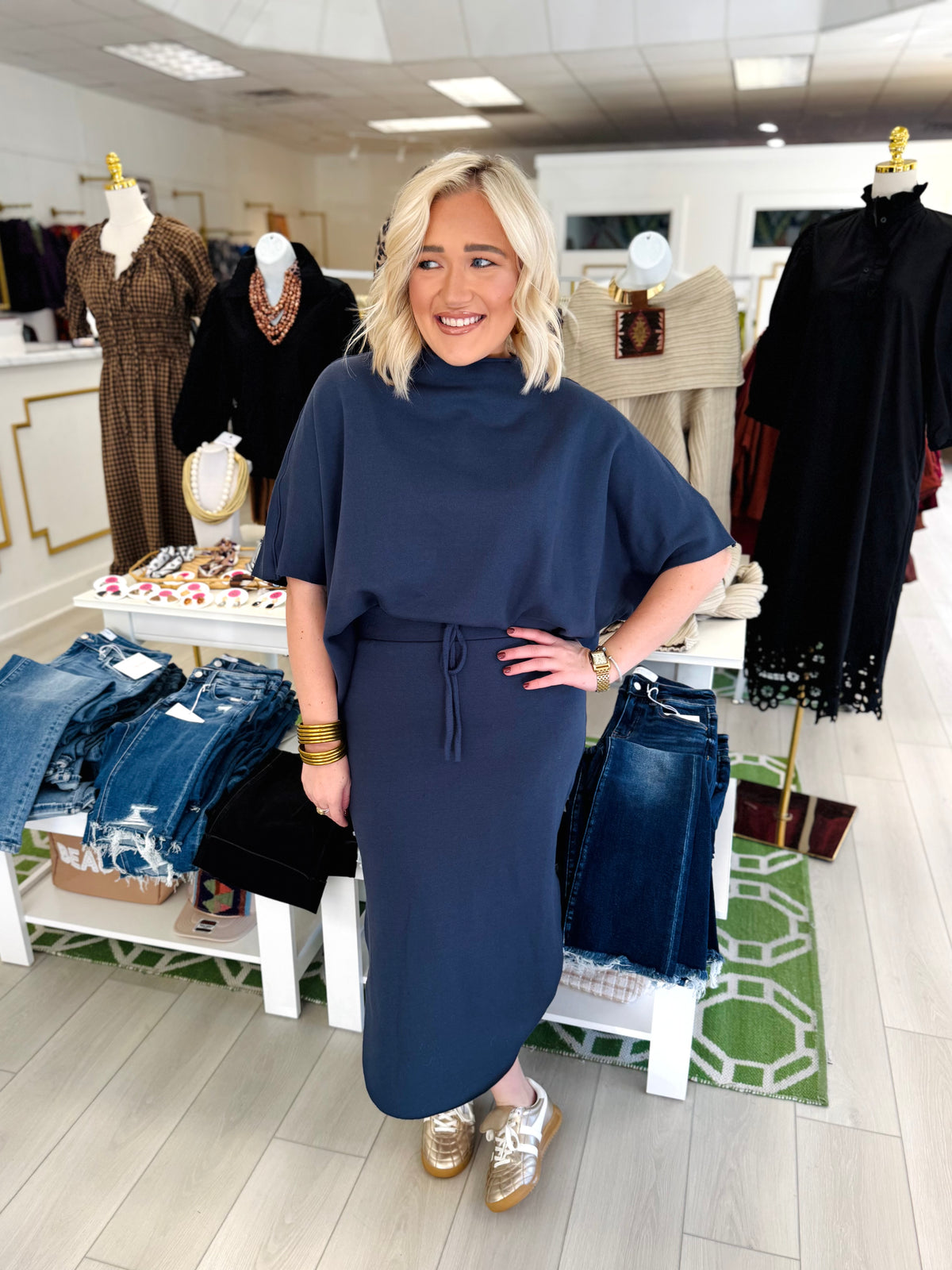 Terry Sweatskirt Set (3 Colors)