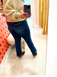 Riggs Bootcut Crop by Vervet