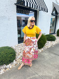 Ada Skirt in Misty Ferns | MAUDE