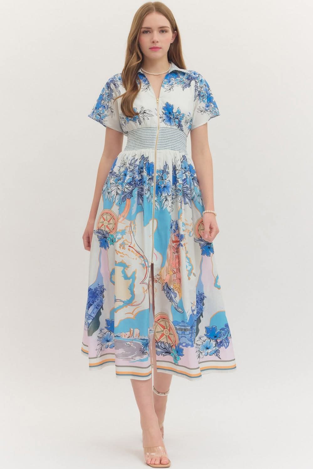 Coastline Trip Dress