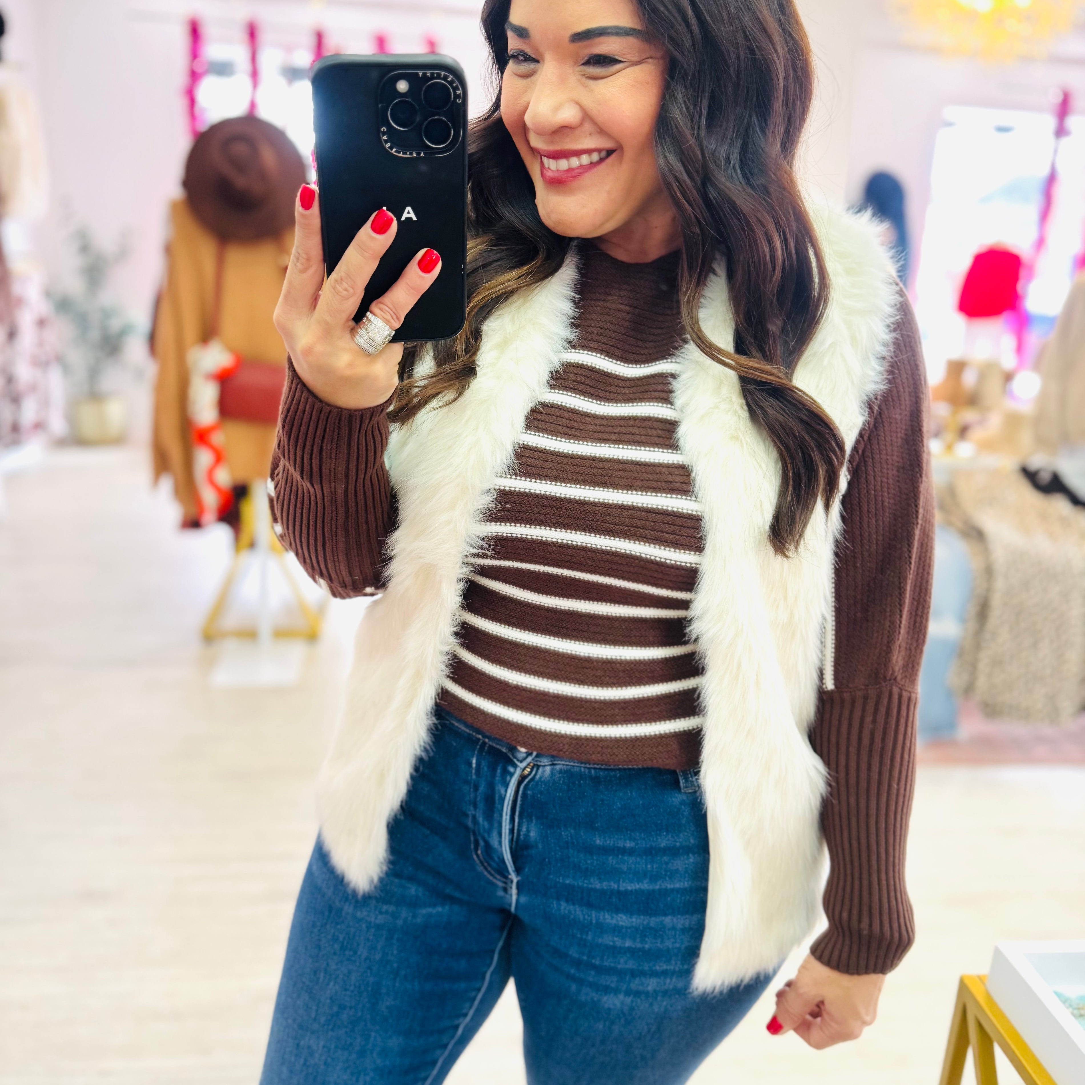 Vivian Faux Fur Vest