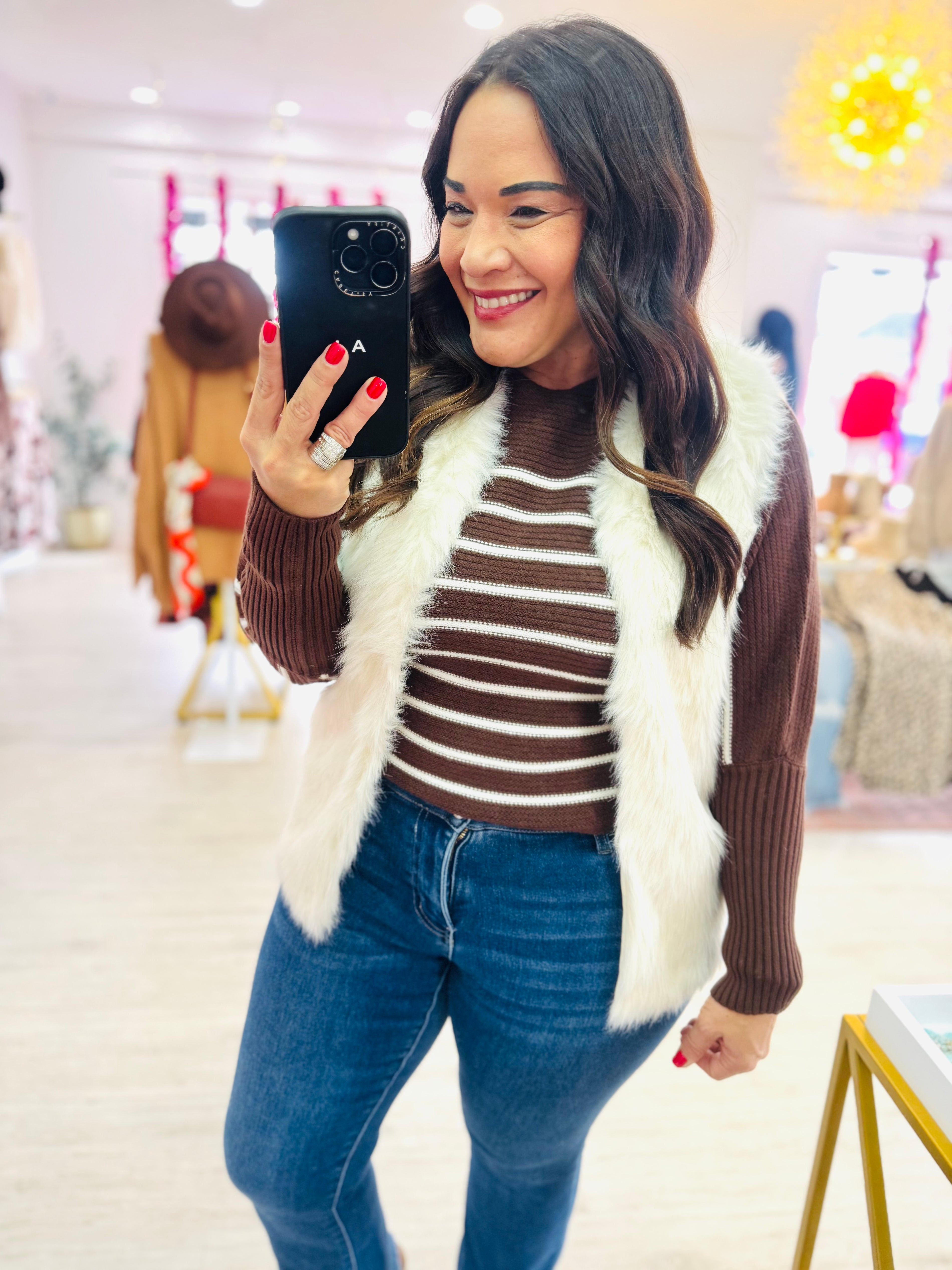 Vivian Faux Fur Vest