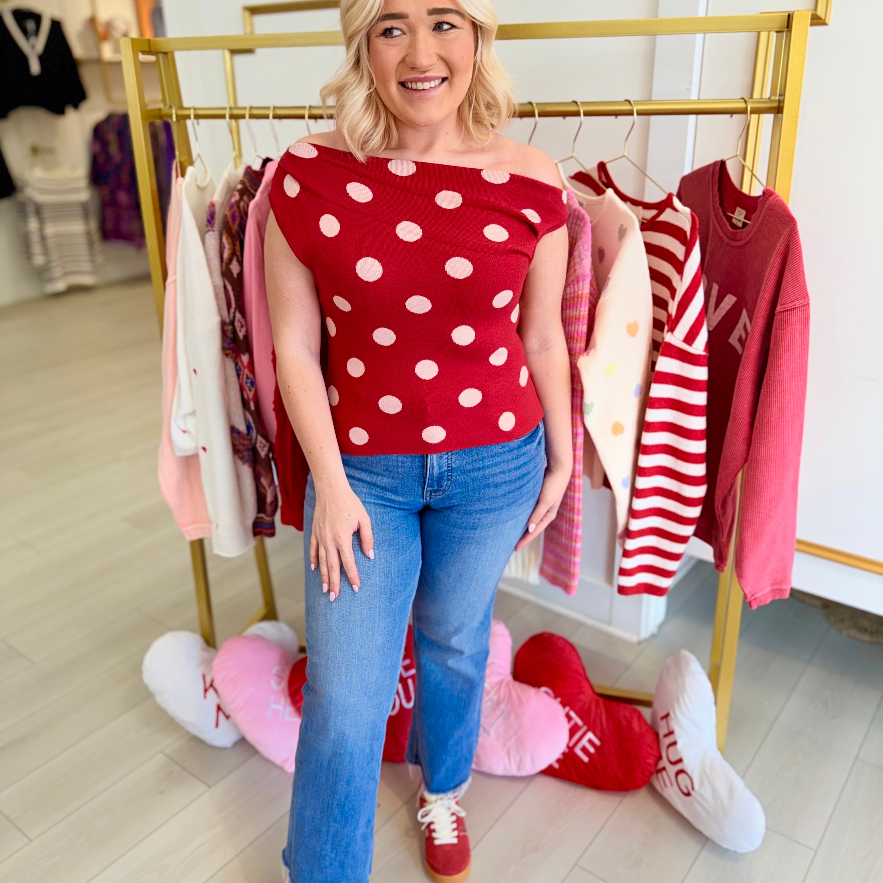 Lottie Dots Top (3 Colors)