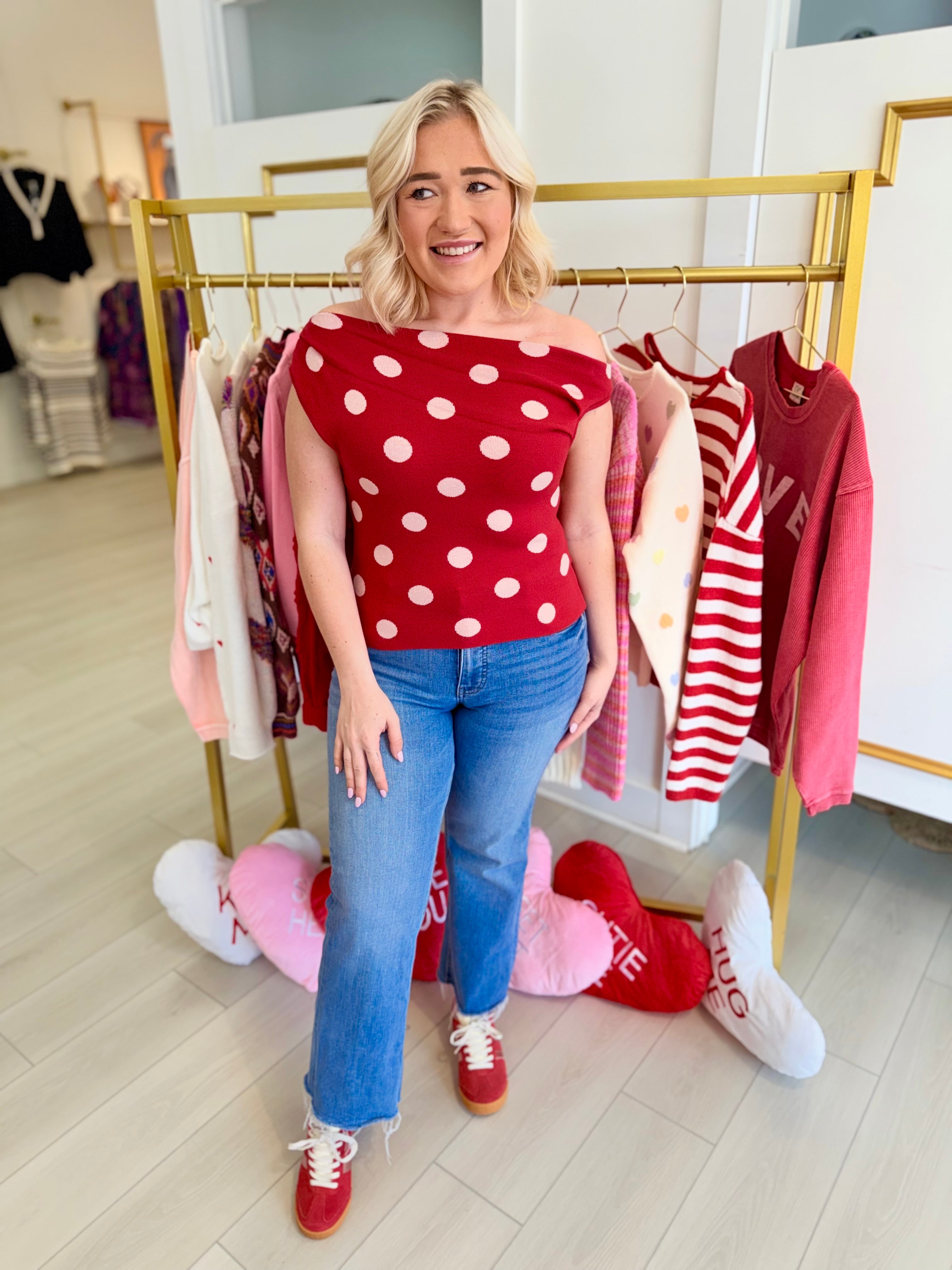 Lottie Dots Top (3 Colors)