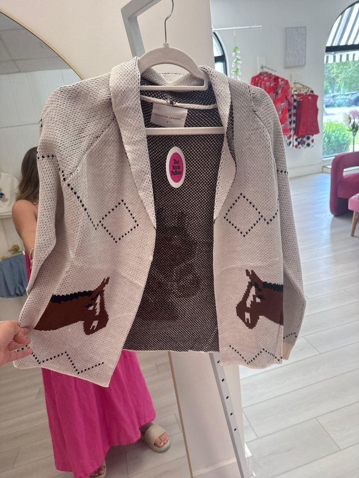 In The Saddle Cardigan