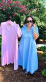 Adrienne Audrey Dress in Pink