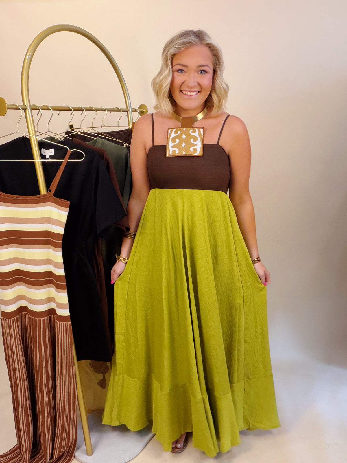 Mix It Up Maxi Dress