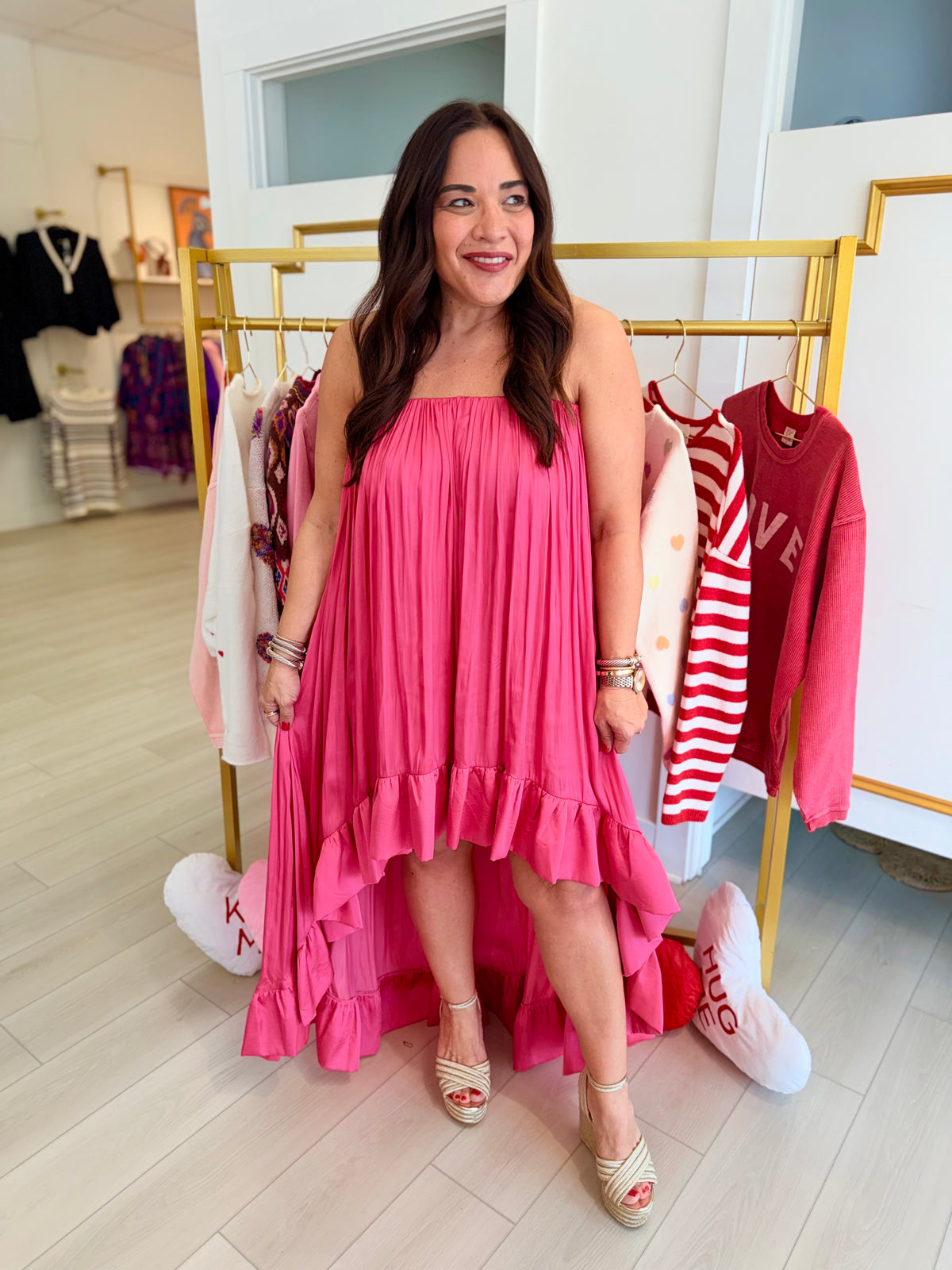 Fancy Does It Strapless Dress (2 Colors)