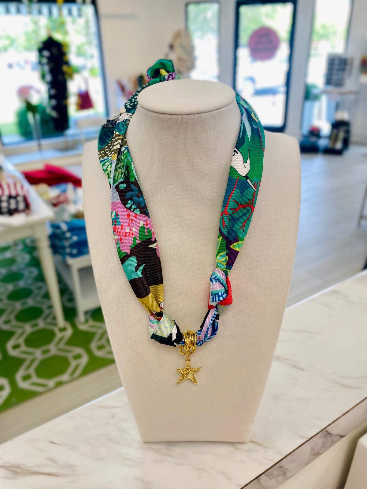 Wild One Scarf Necklace
