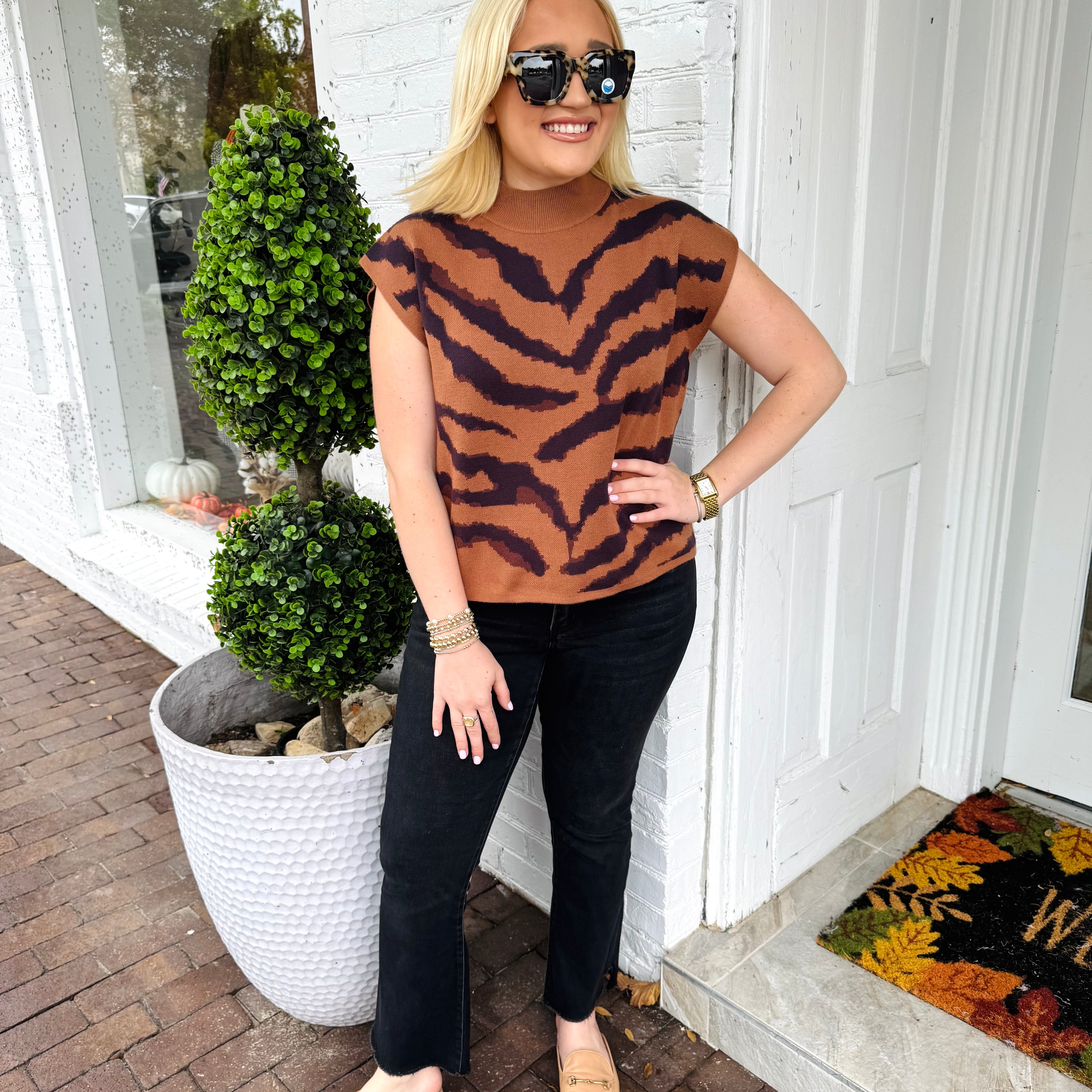 Stripes of The Wild Sweater