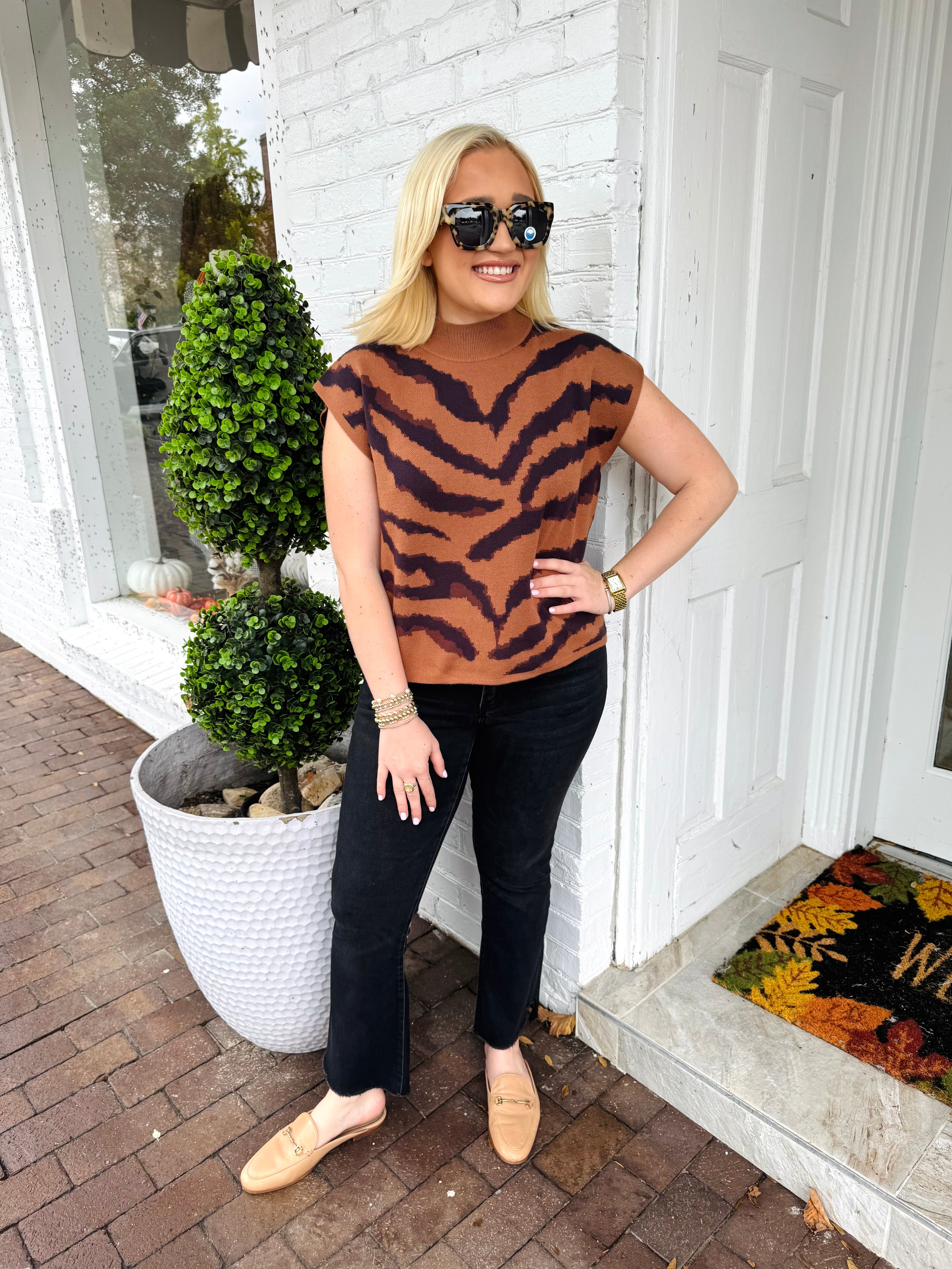 Stripes of The Wild Sweater