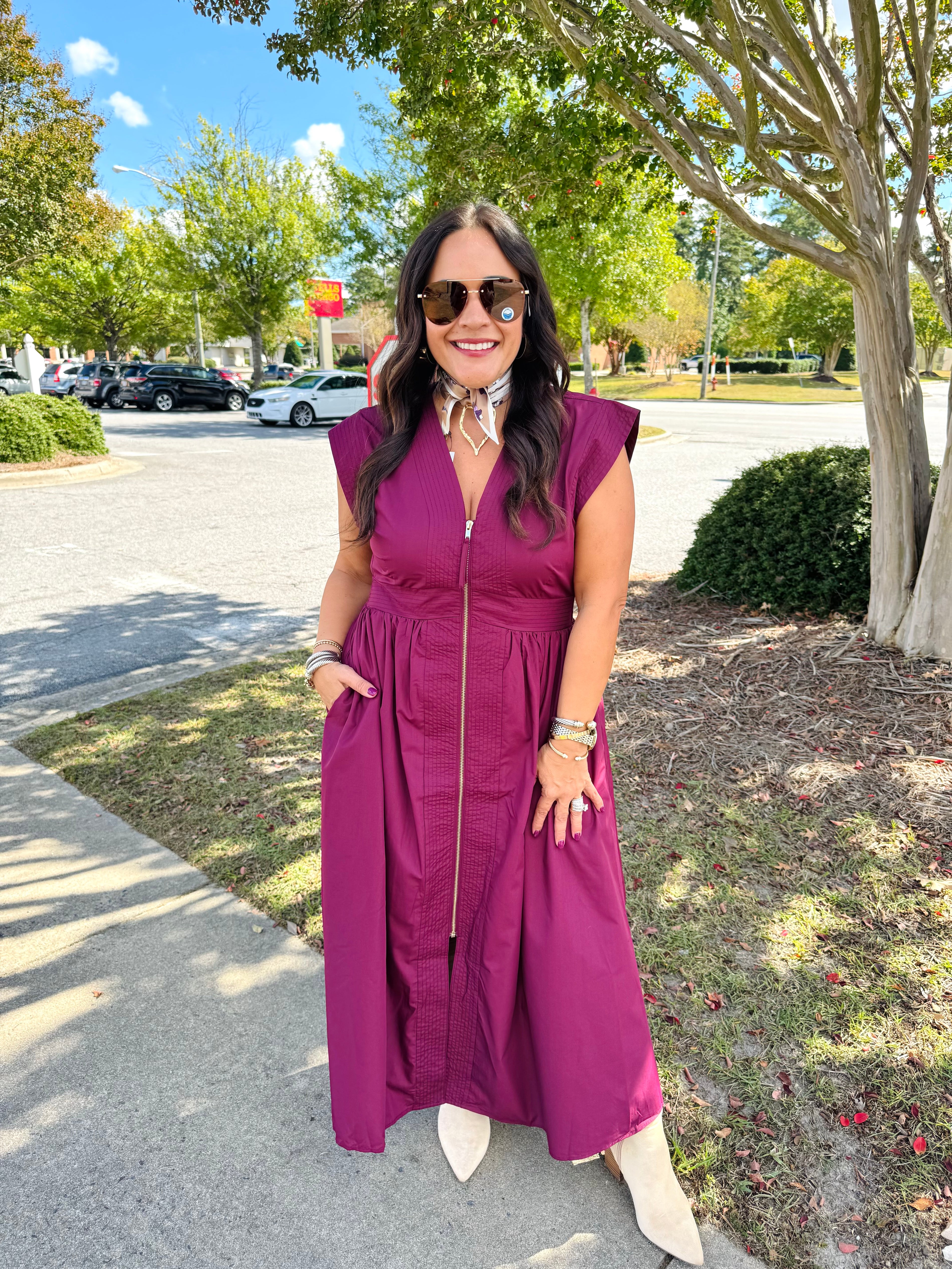 Stacey Dress Angled Waist (3 Colors)