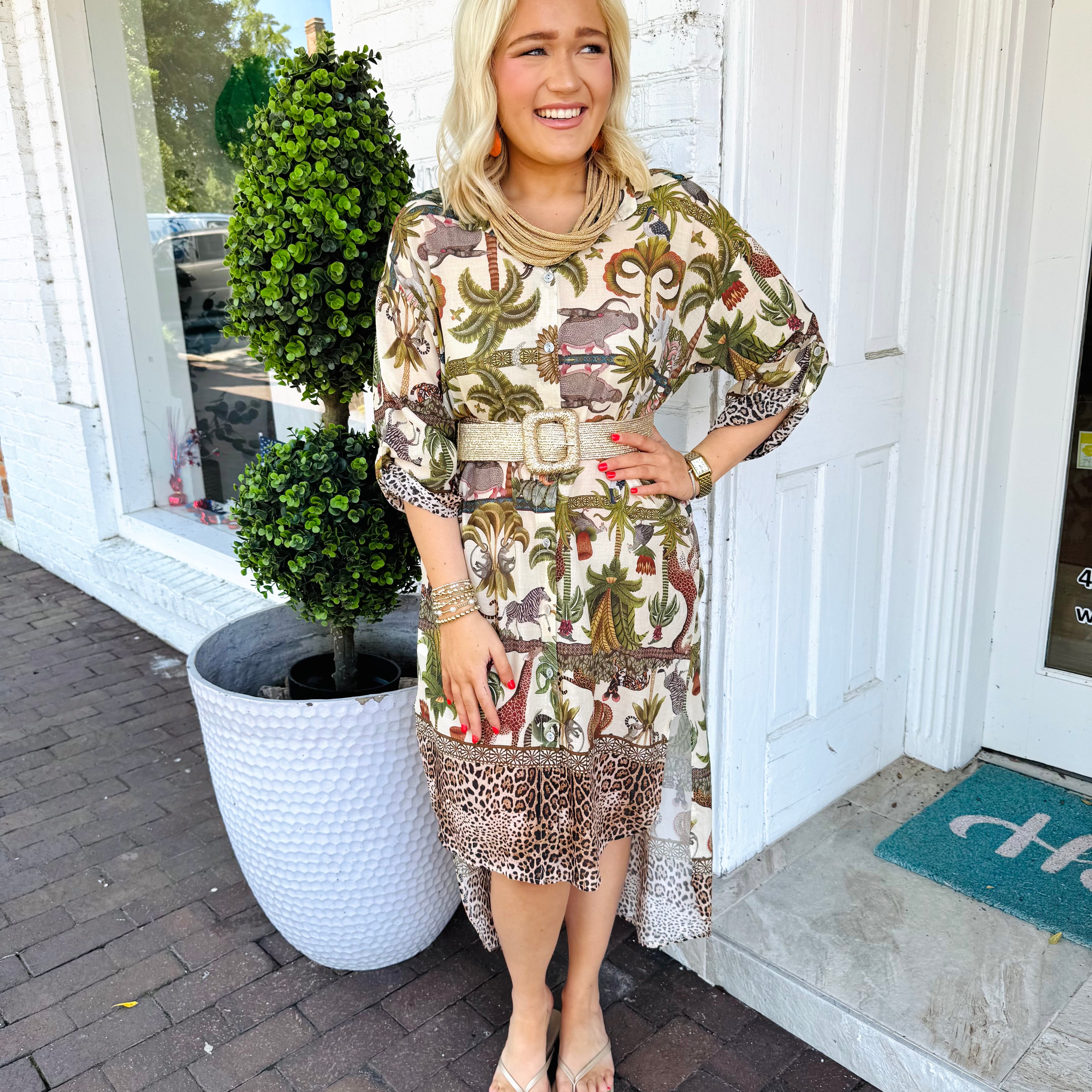 Safari Resort Dress