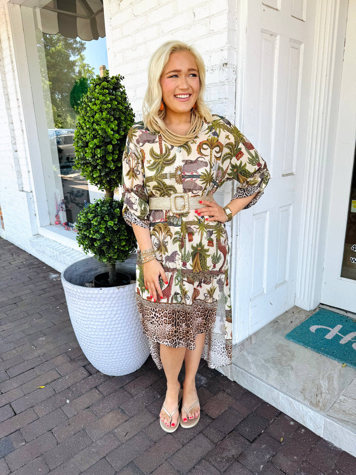 Safari Resort Dress