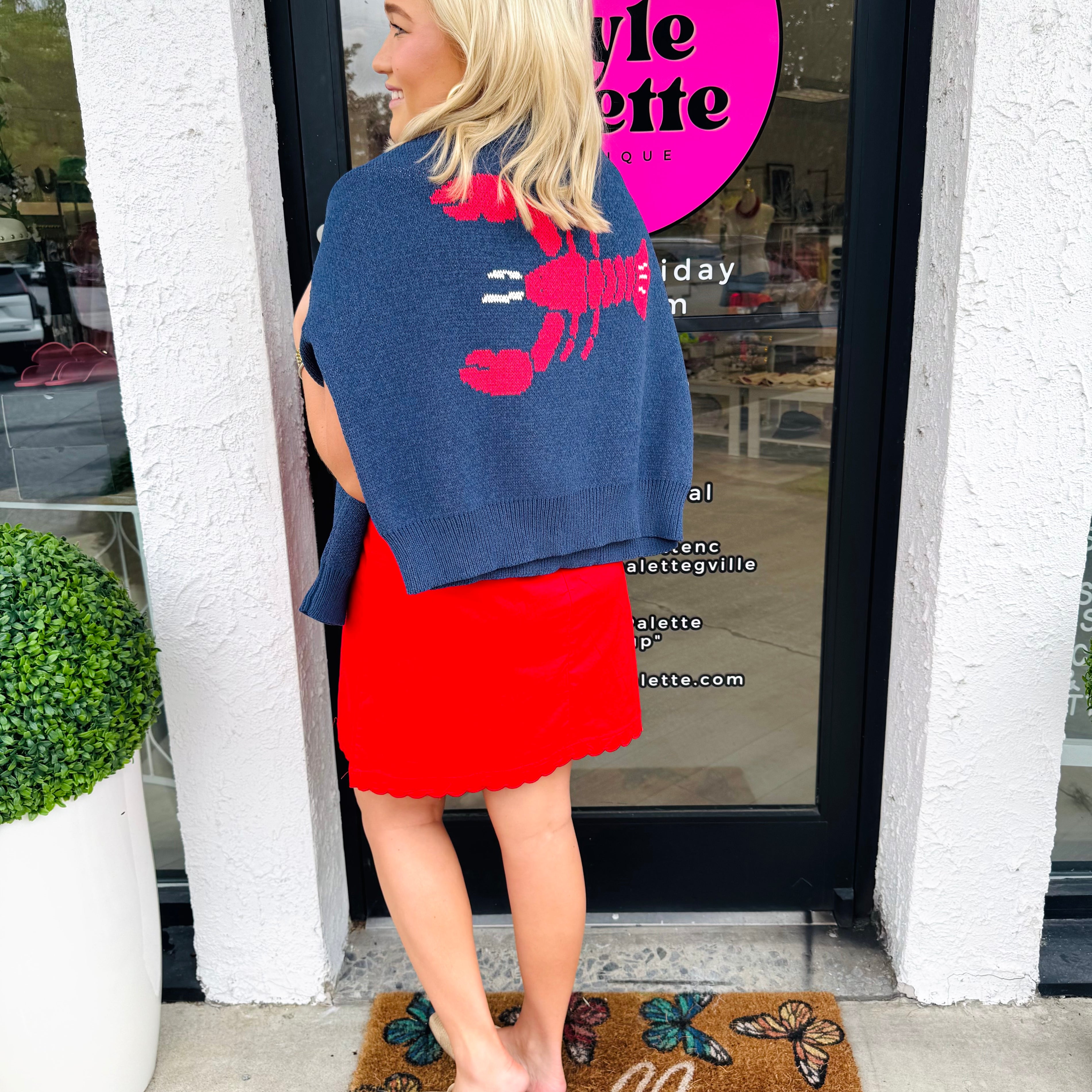 Cape Elizabeth Lobster Sweater
