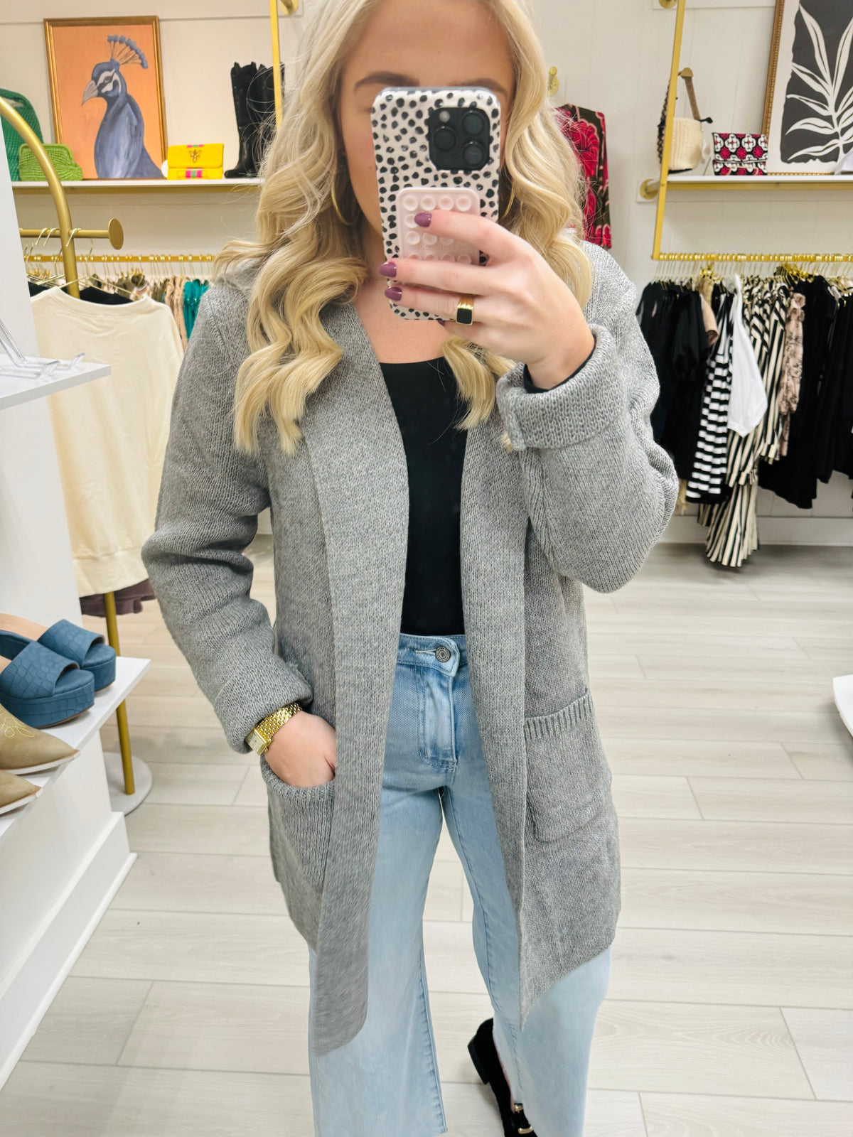 Julie Hooded Cardigan (4 Colors)