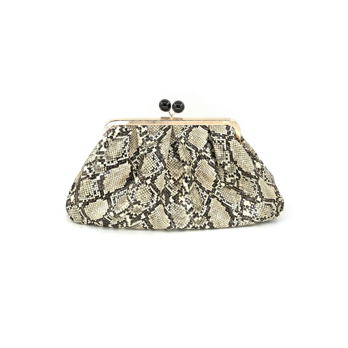 Snake Print Clutch | BC Bags