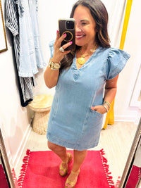 Southern Nights Denim Dress